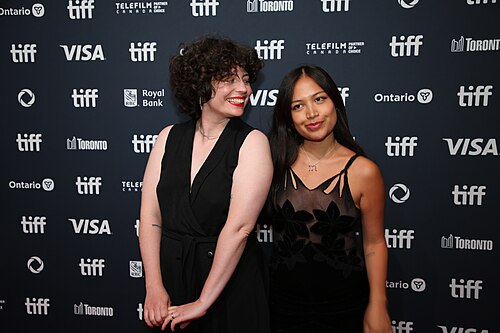 Emma Healey and Marlowe Granados at the 2024 Toronto International Film Festival (TIFF) for the movie