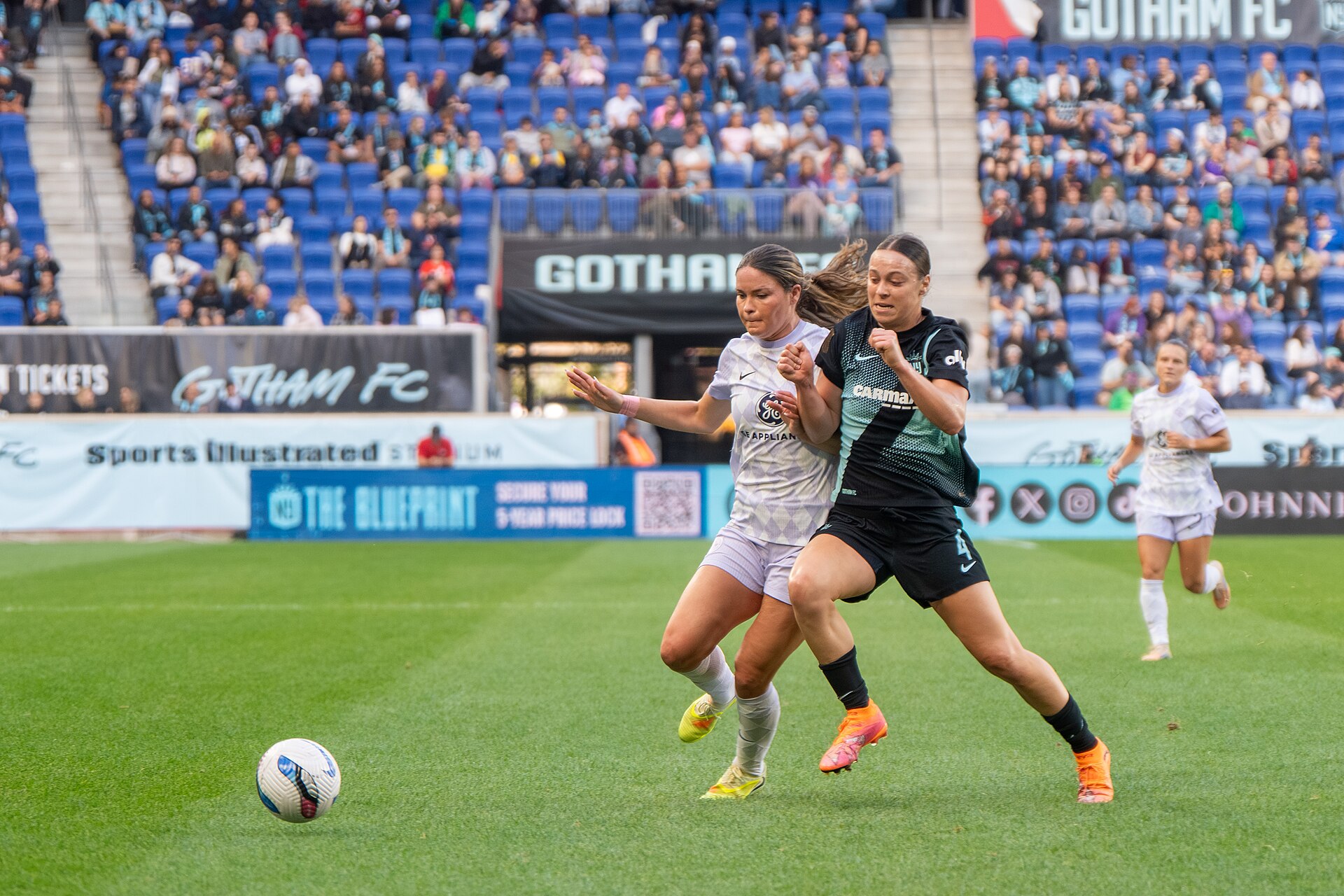 Emma Sears during Gotham FC vs Racing Louisville on Oct 19, 2025