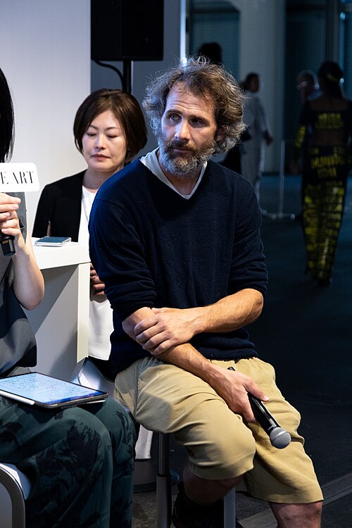 Emmanuel Dupont, architect, at the Art Basel international art fair in Basel, Switzerland in June 2025.