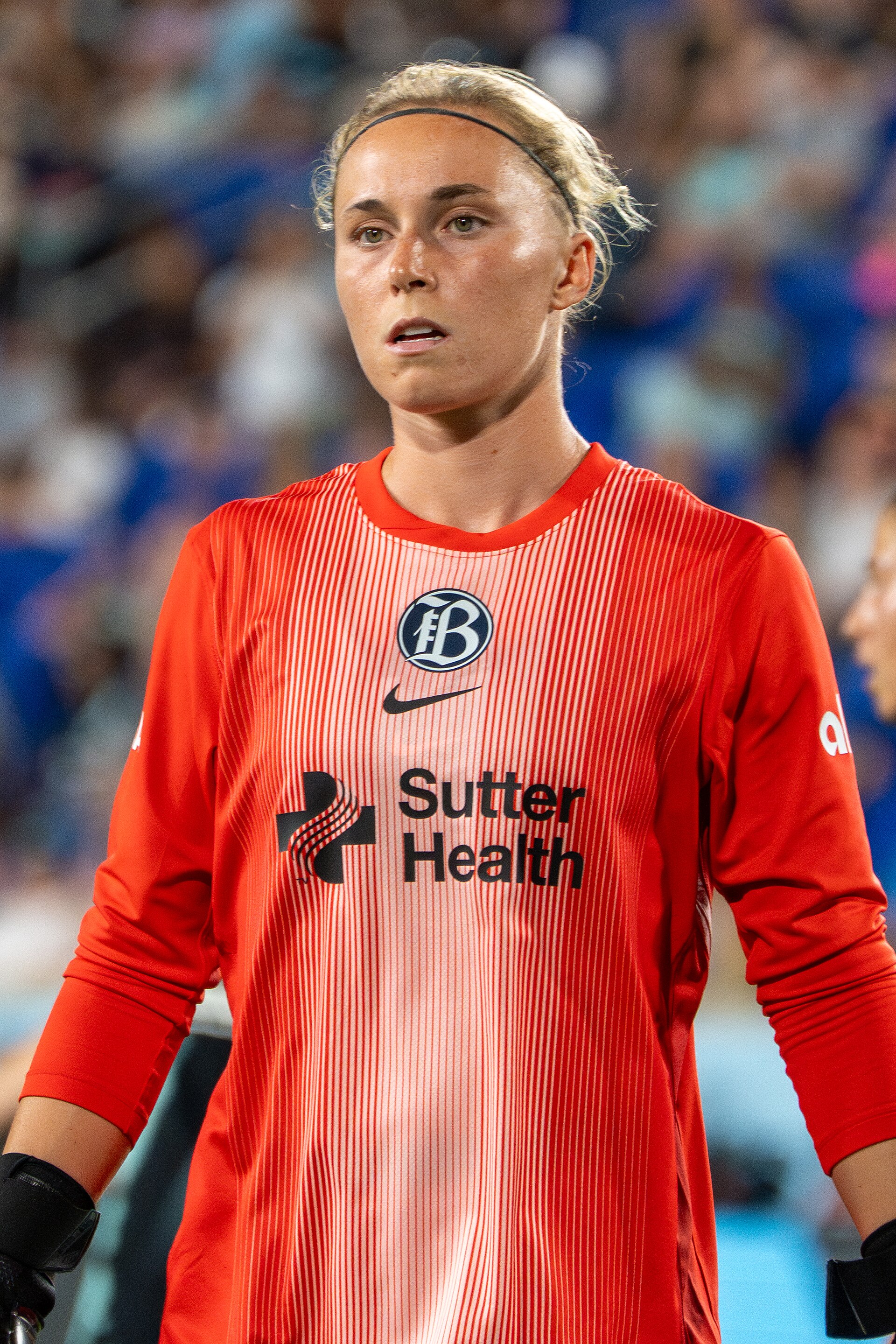 Emmie Allen during Gotham FC vs Bay FC on 6.21.25