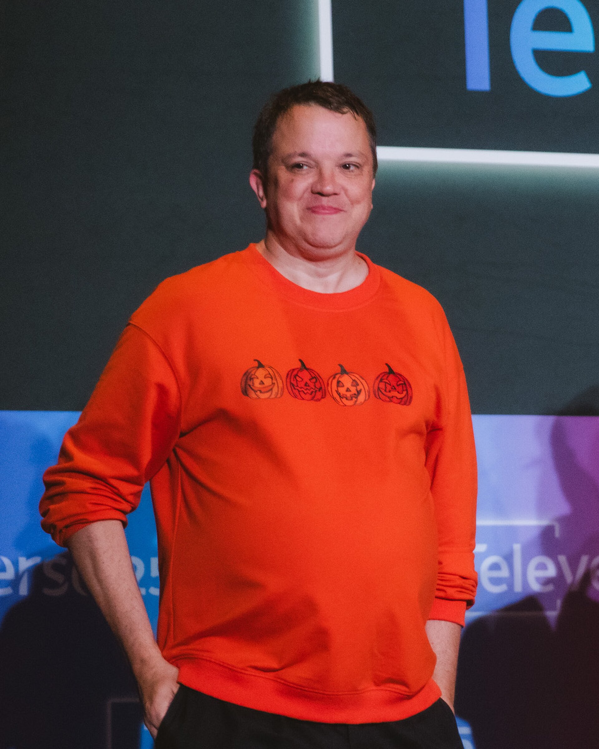 Eric Millegan at the 20th anniversary panel for Bones at Televerse 2025 in Los Angeles, California.