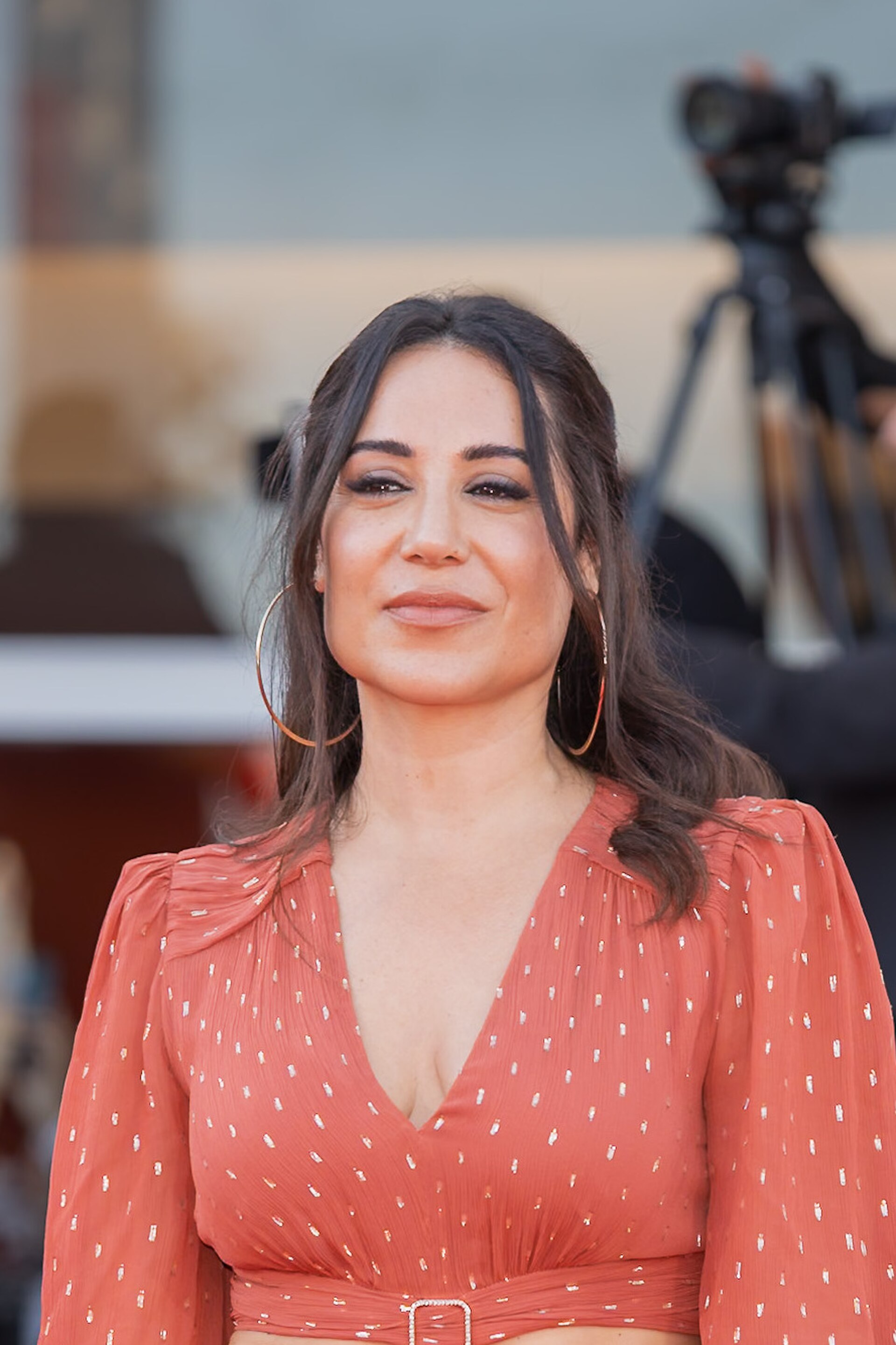 Erige Sehiri, director, at 82nd Venice International Film Festival in Venice, Italy.