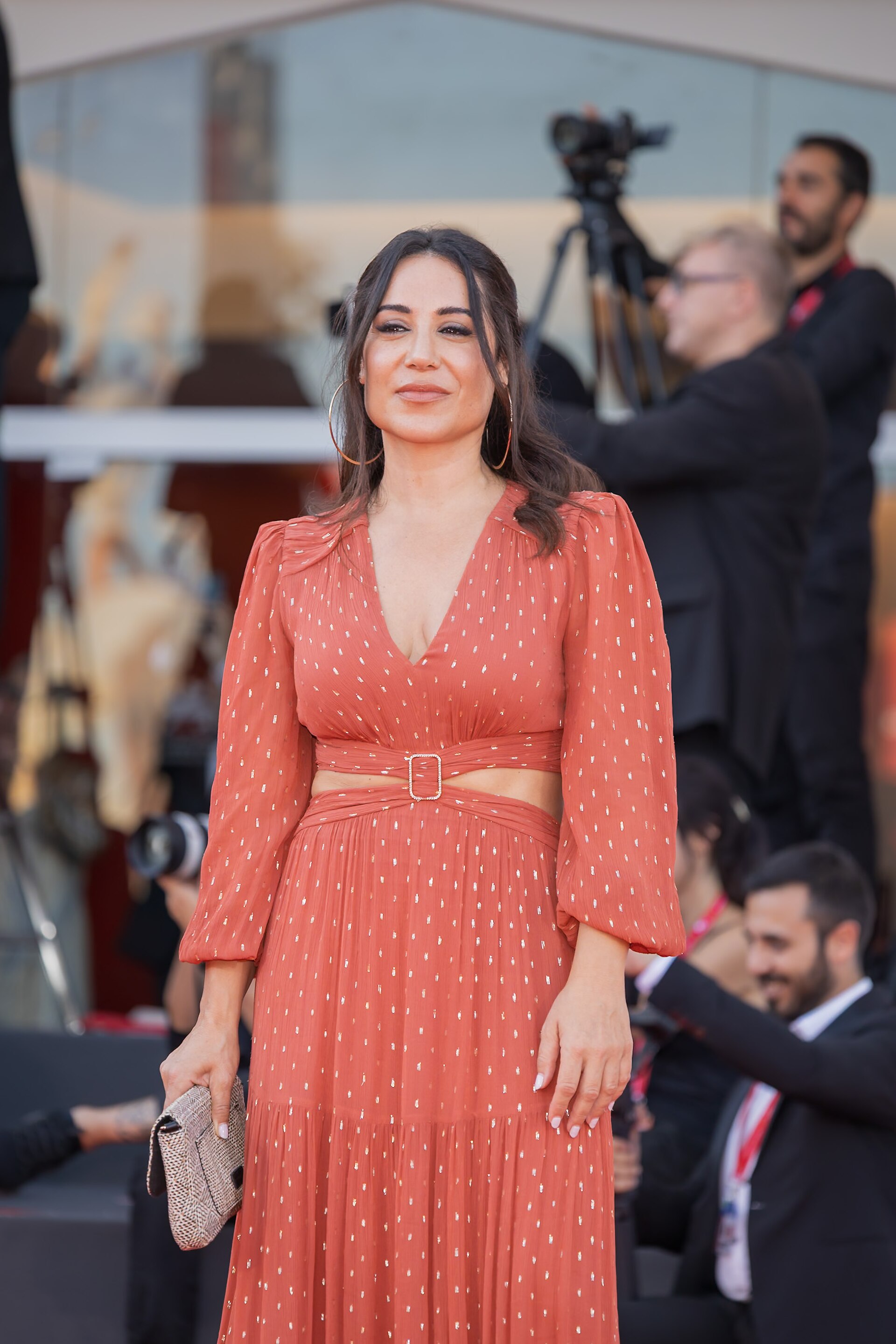 Erige Sehiri, director, at 82nd Venice International Film Festival in Venice, Italy.