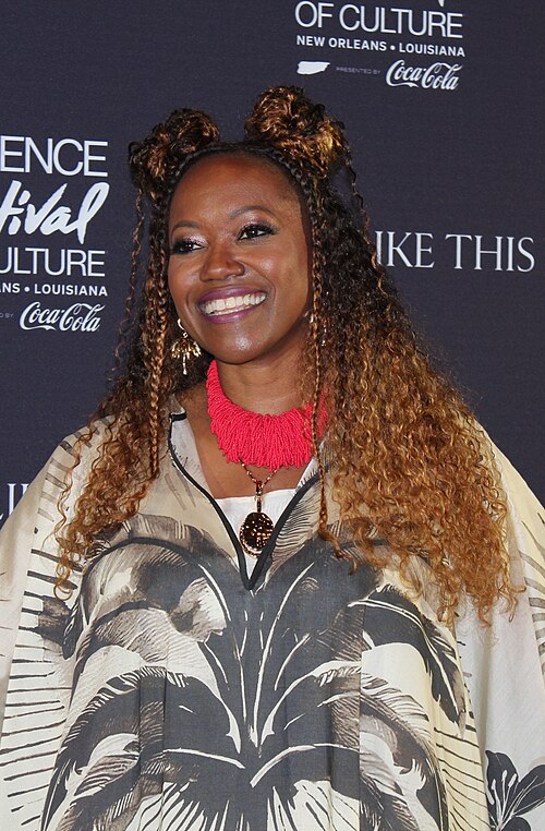 Erika Alexander at the Essence Festival of Culture 2025 in New Orleans, Louisiana in July 2025.