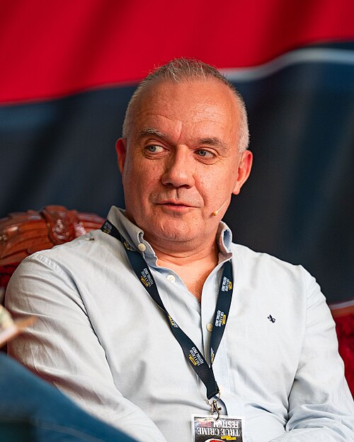Erlend Frafjord at the True Crime Festival in Arendal, Norway, 2025