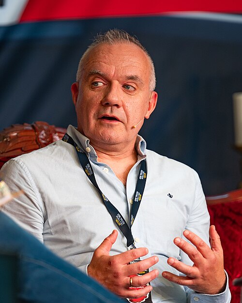 Erlend Frafjord at the True Crime Festival in Arendal, Norway, 2025