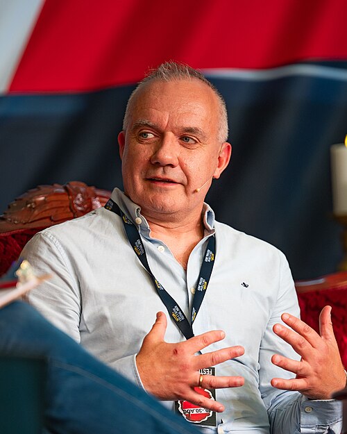 Erlend Frafjord at the True Crime Festival in Arendal, Norway, 2025