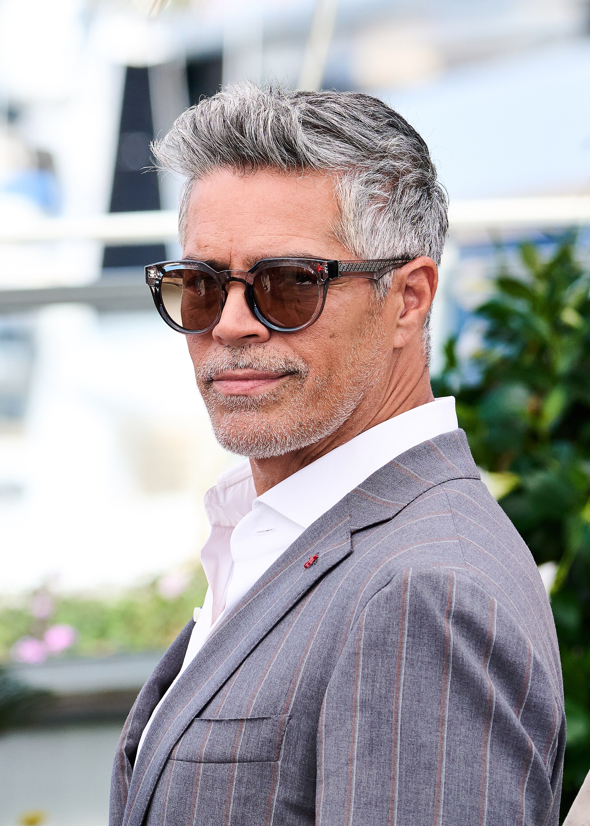 Esai Morales poses during a photocall for Mission: Impossible - The Final Reckoning at the 2025 Cannes Film Festival