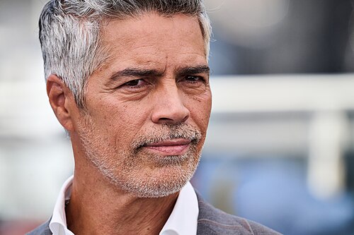 Esai Morales poses during a photocall for Mission: Impossible - The Final Reckoning at the 2025 Cannes Film Festival