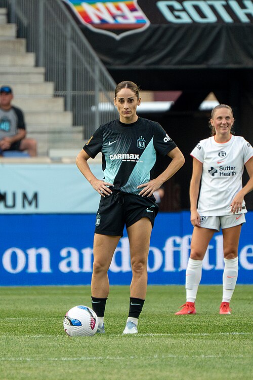 Esther González during Gotham FC vs Bay FC on 6.21.25
