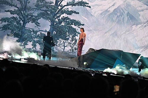 Mariam Shengelia in the Second Semifinal of the 69th Annual Eurovision Song Contest