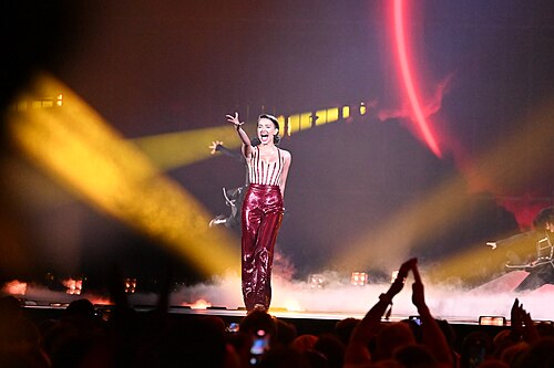 Mariam Shengelia in the Second Semifinal of the 69th Annual Eurovision Song Contest