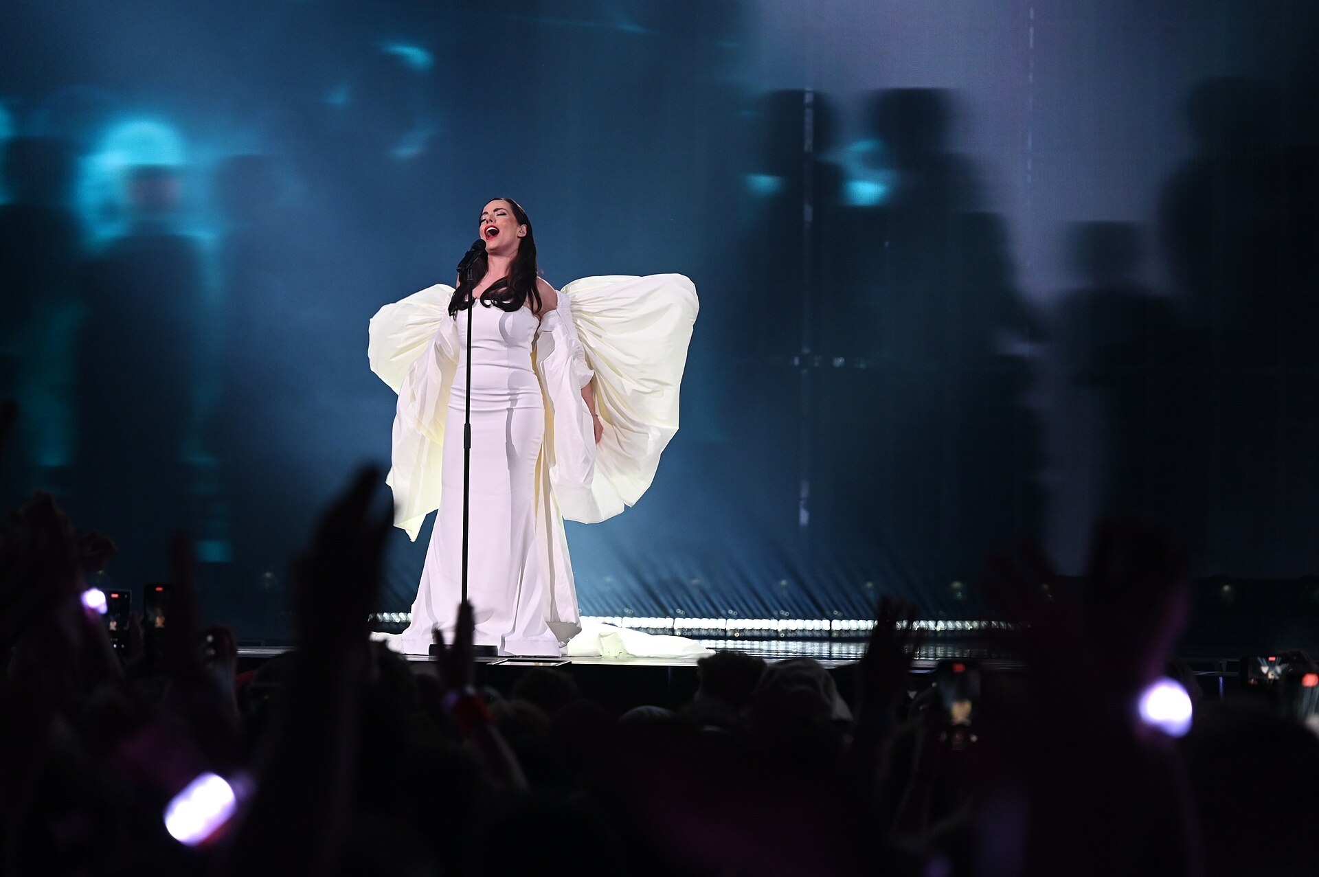 Nina Žižić in the Second Semifinal of the 69th Annual Eurovision Song Contest