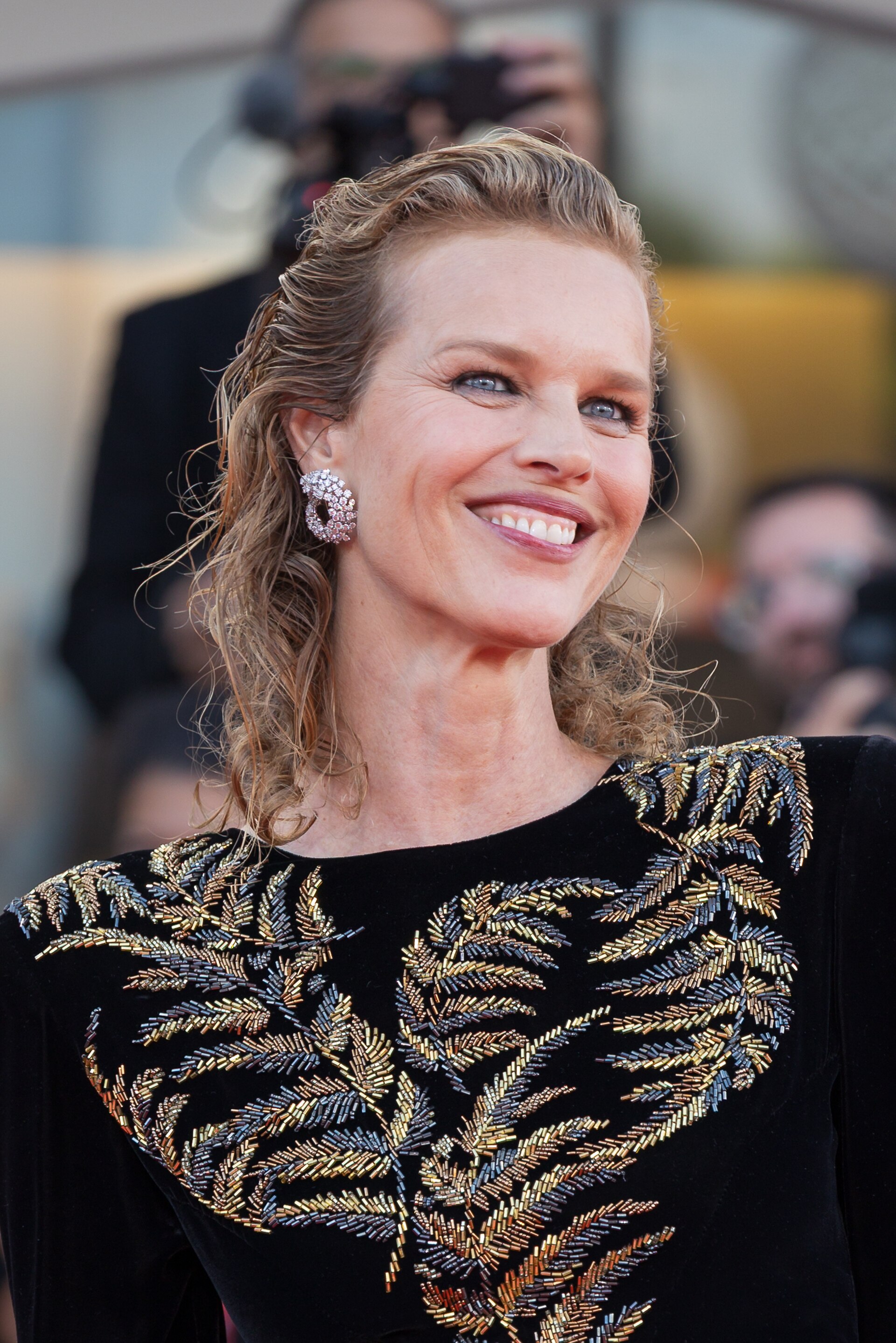 Eva Herzigová, model and Actress, at 82nd Venice International Film Festival in Venice, Italy.