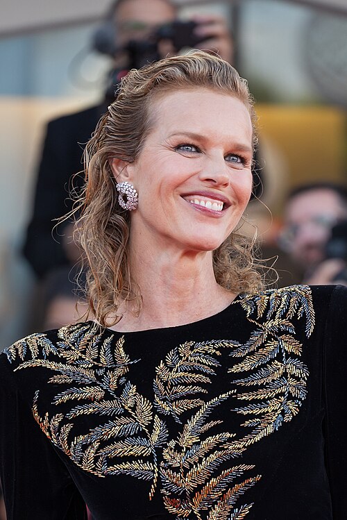 Eva Herzigová, model and Actress, at 82nd Venice International Film Festival in Venice, Italy.