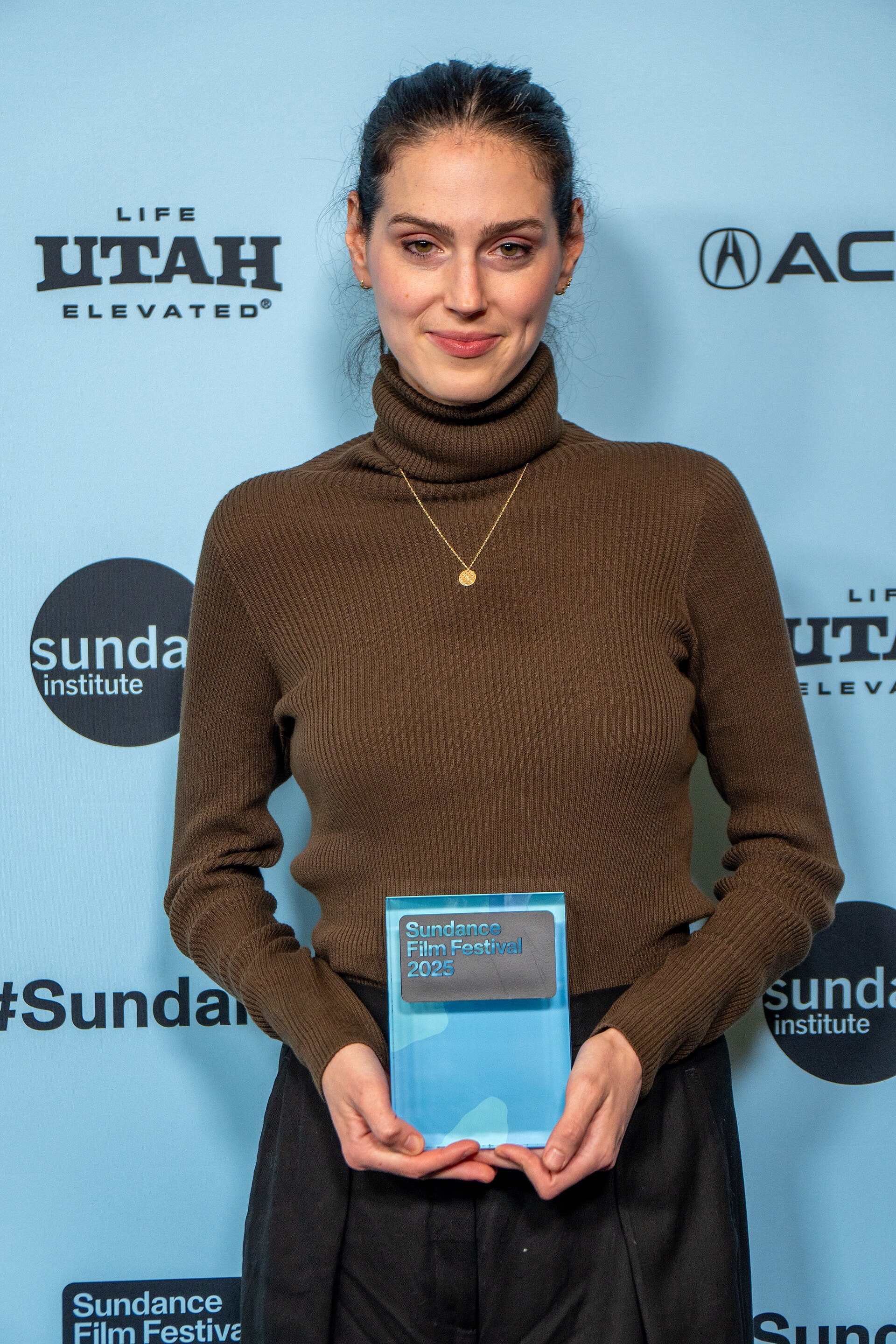 Eva Victor at the 2025 Sundance Film Festival Awards