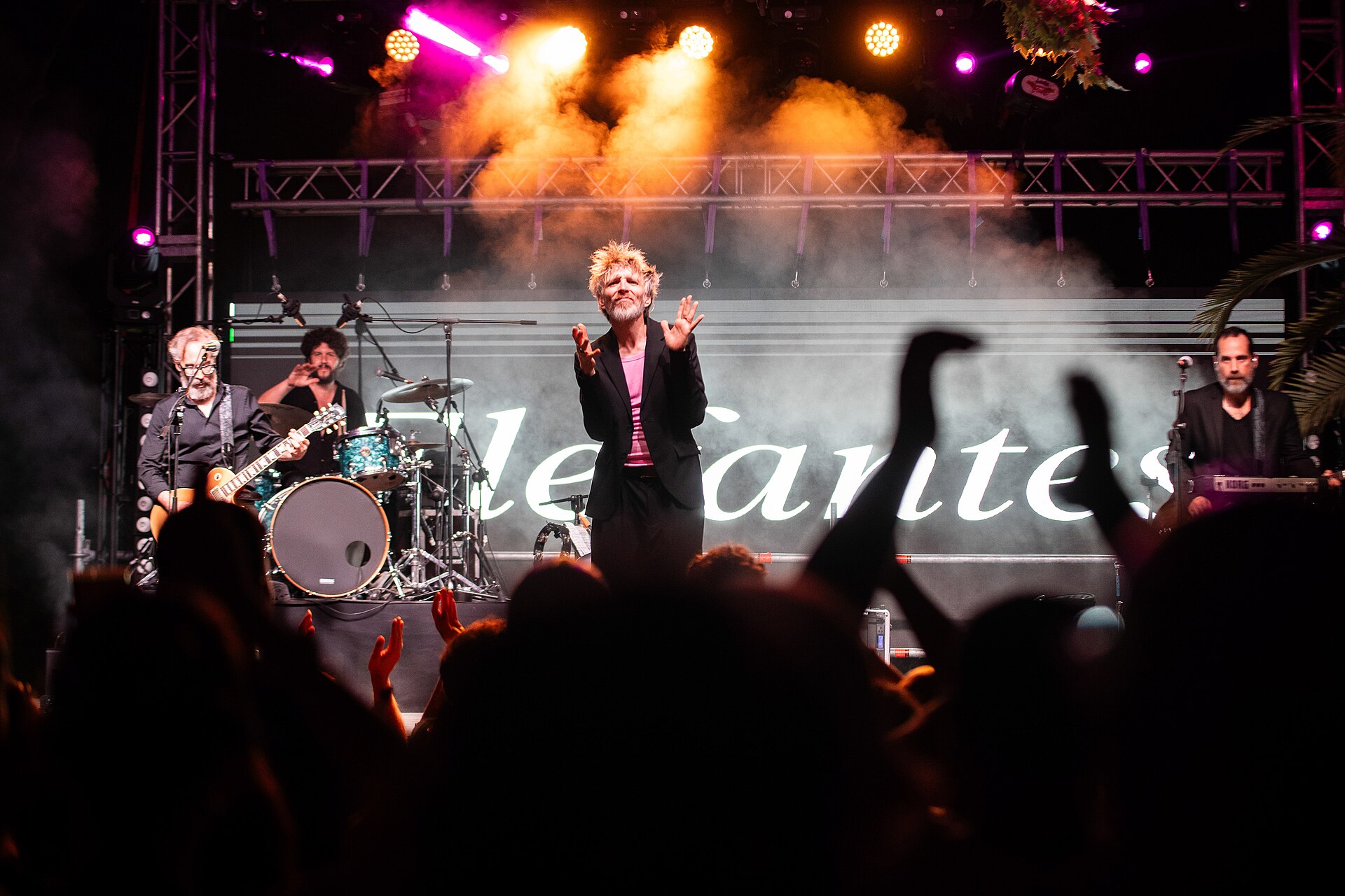 Elefantes at Brisa Festival 2023 at Jardín Botánico Histórico de la Concepción in Malaga