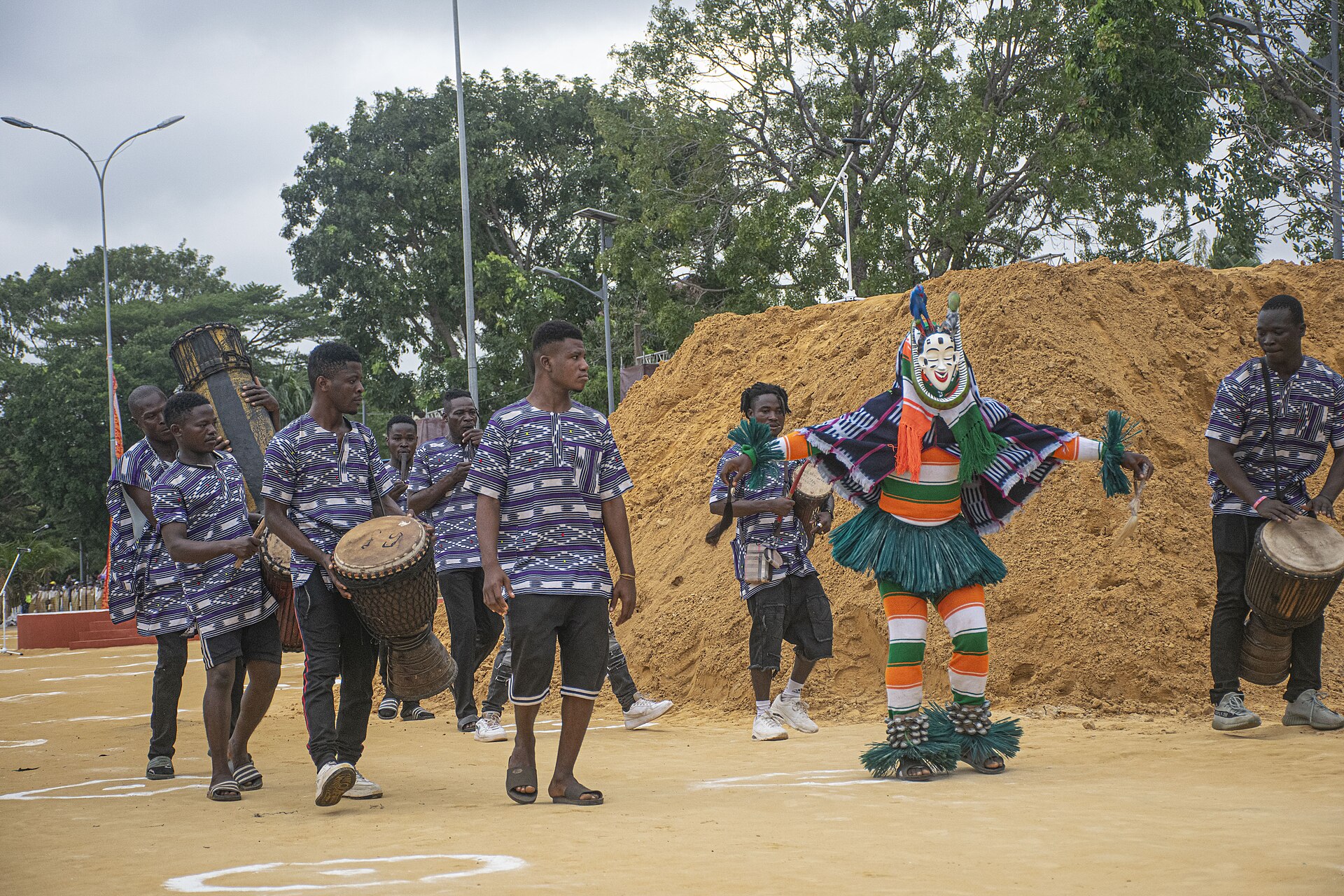 Culte Zaouli de la Côte d'ivoire