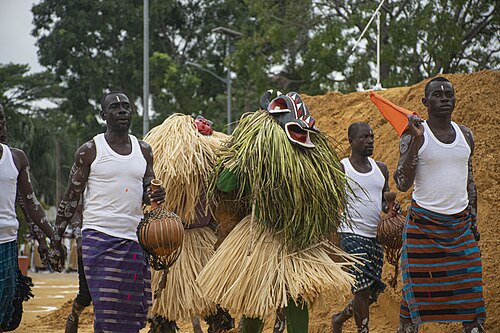 Culte Zaouli de la Côte d'ivoire