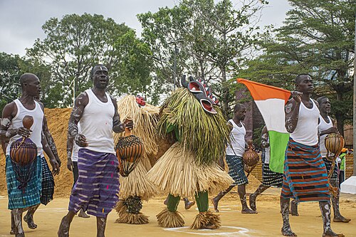 Culte Zaouli de la Côte d'ivoire