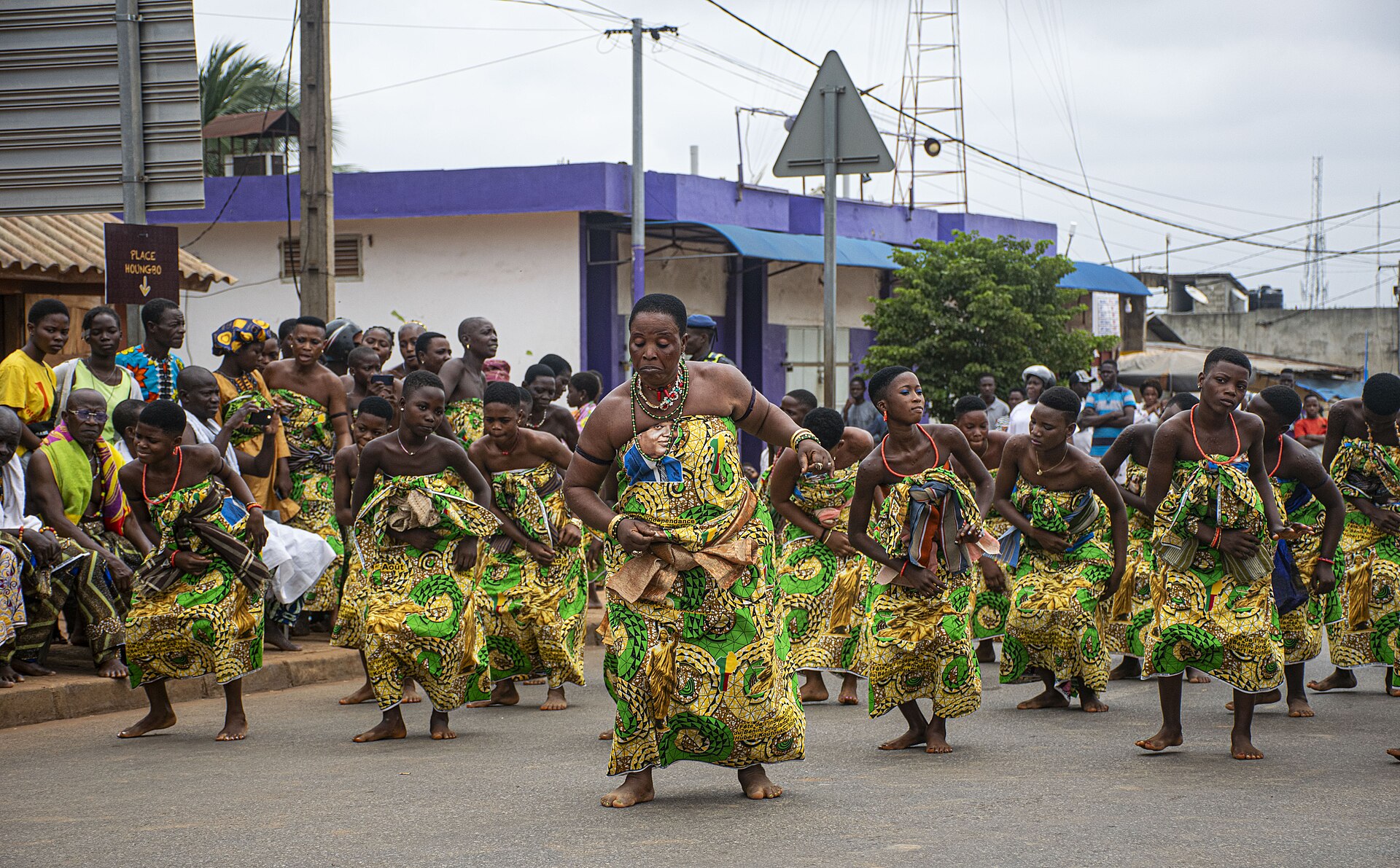 Prestation du Vodoun Atchinan