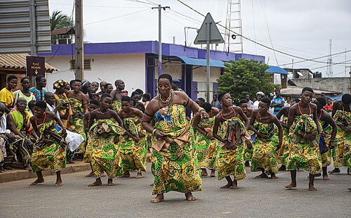 Prestation du Vodoun Atchinan