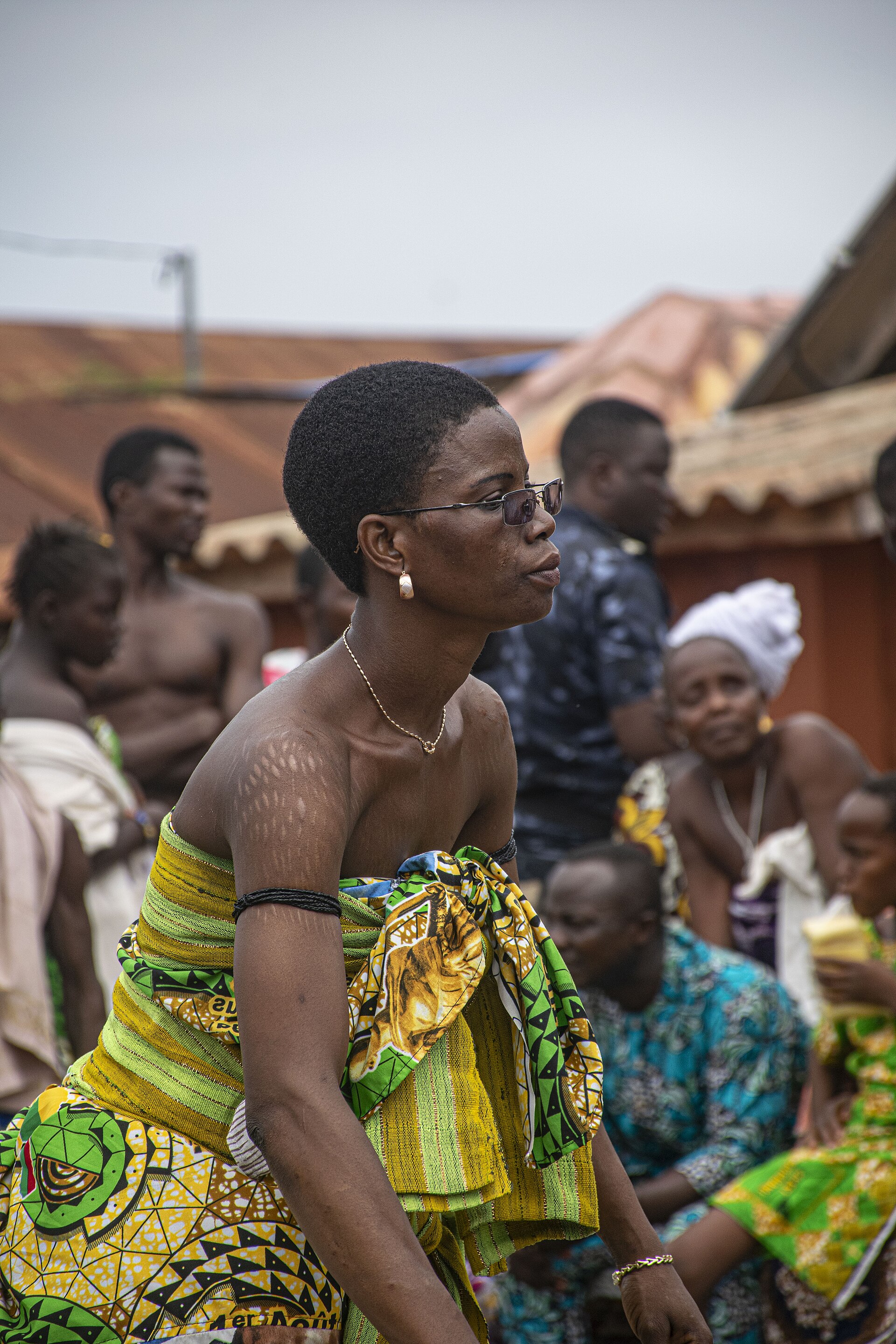 Prestation du Vodoun Atchinan