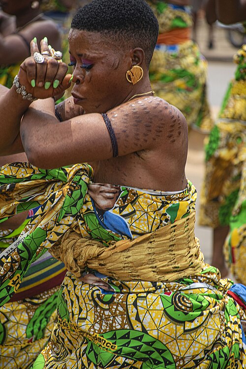 Prestation du Vodoun Atchinan