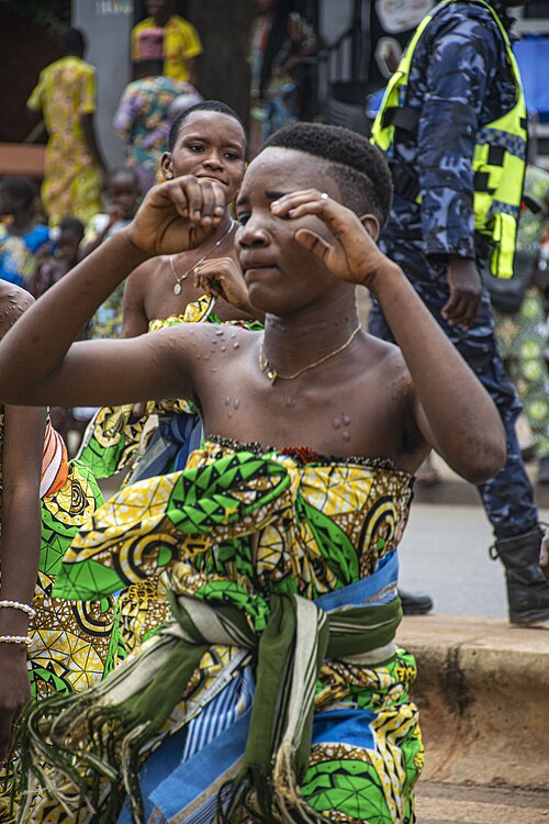 Prestation du Vodoun Atchinan