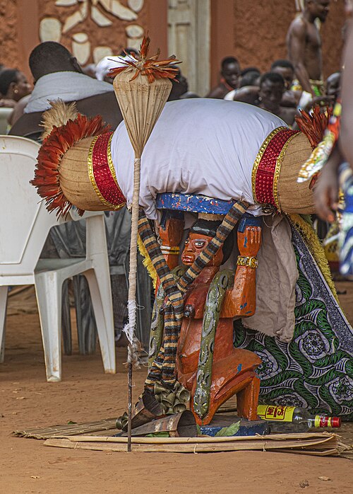 Prestation du Vodoun Atchinan