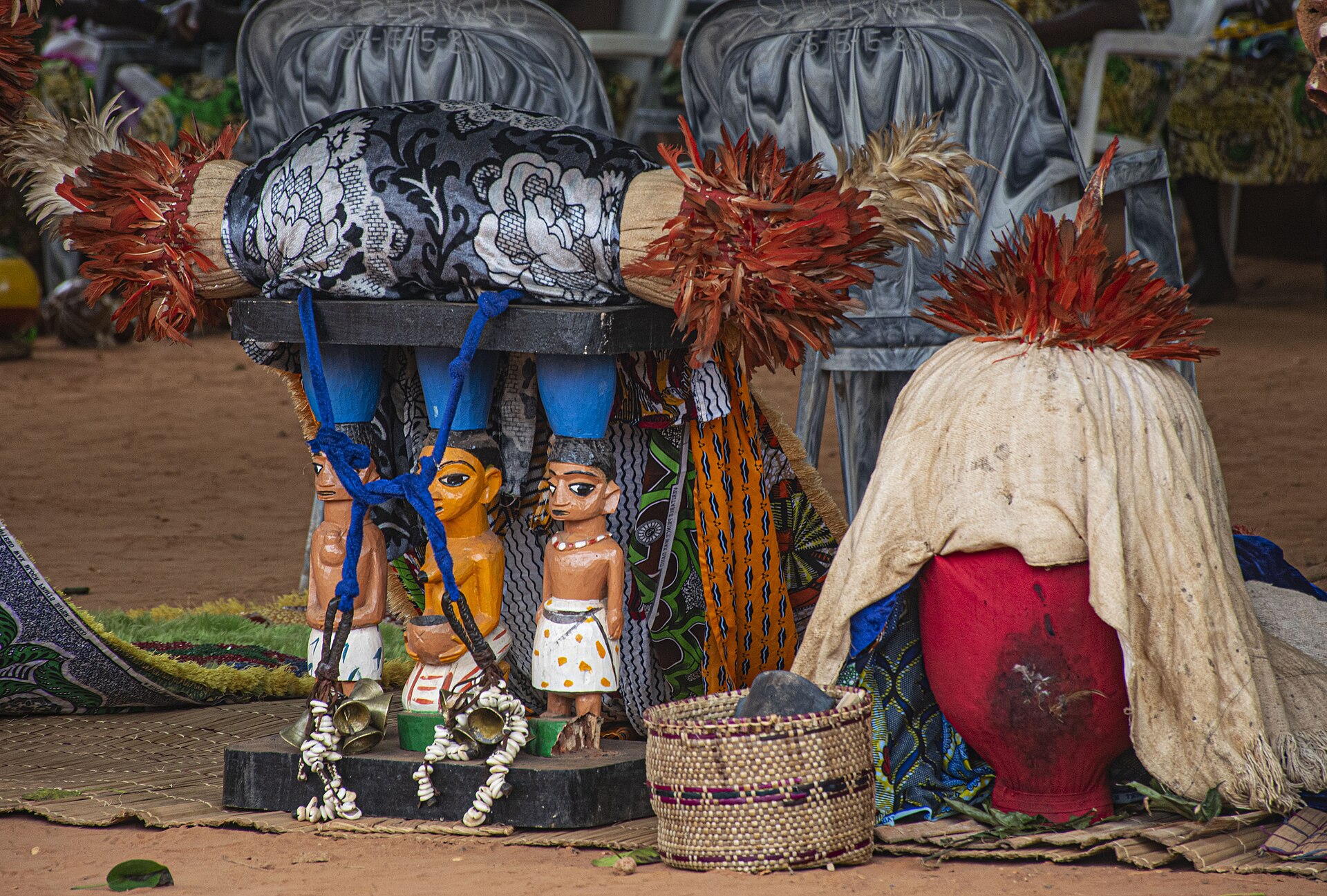 Prestation du Vodoun Atchinan
