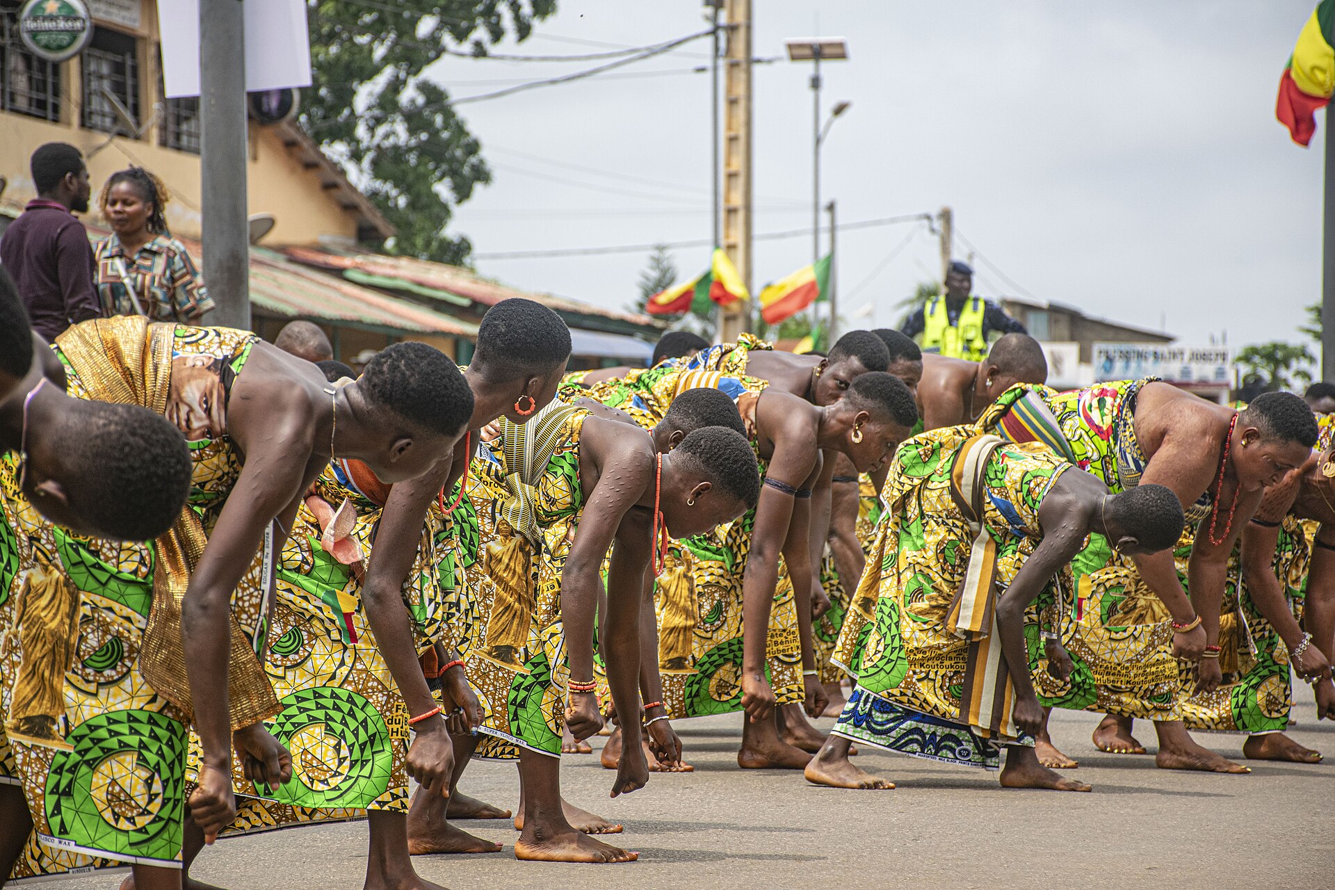 Prestation du Vodoun Atchinan