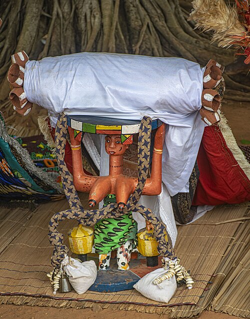 Prestation du Vodoun Atchinan