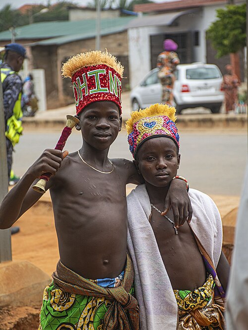 Prestation du Vodoun Atchinan