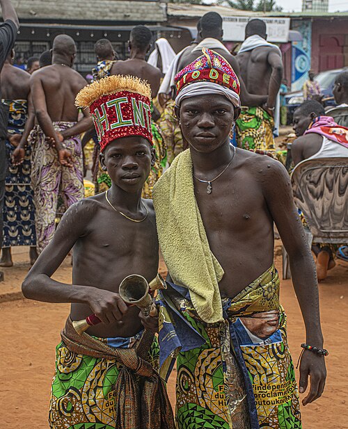 Prestation du Vodoun Atchinan