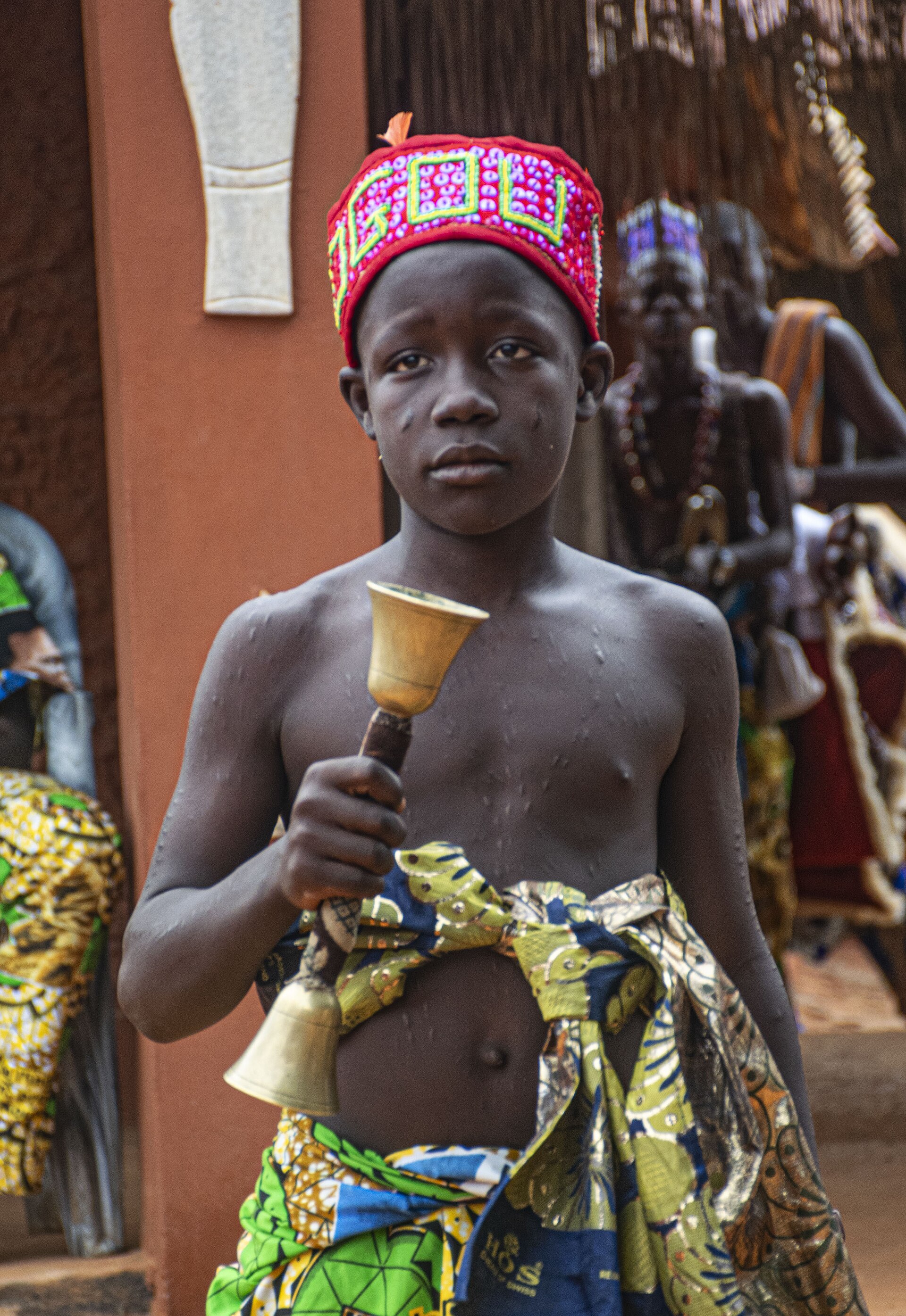 Prestation du Vodoun Atchinan