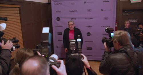 Footage of the 2024 Sundance Film Festival in Park City, Utah