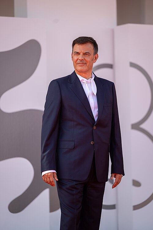 François Ozon, director, at 82nd Venice International Film Festival in Venice, Italy for the film L'etranger.