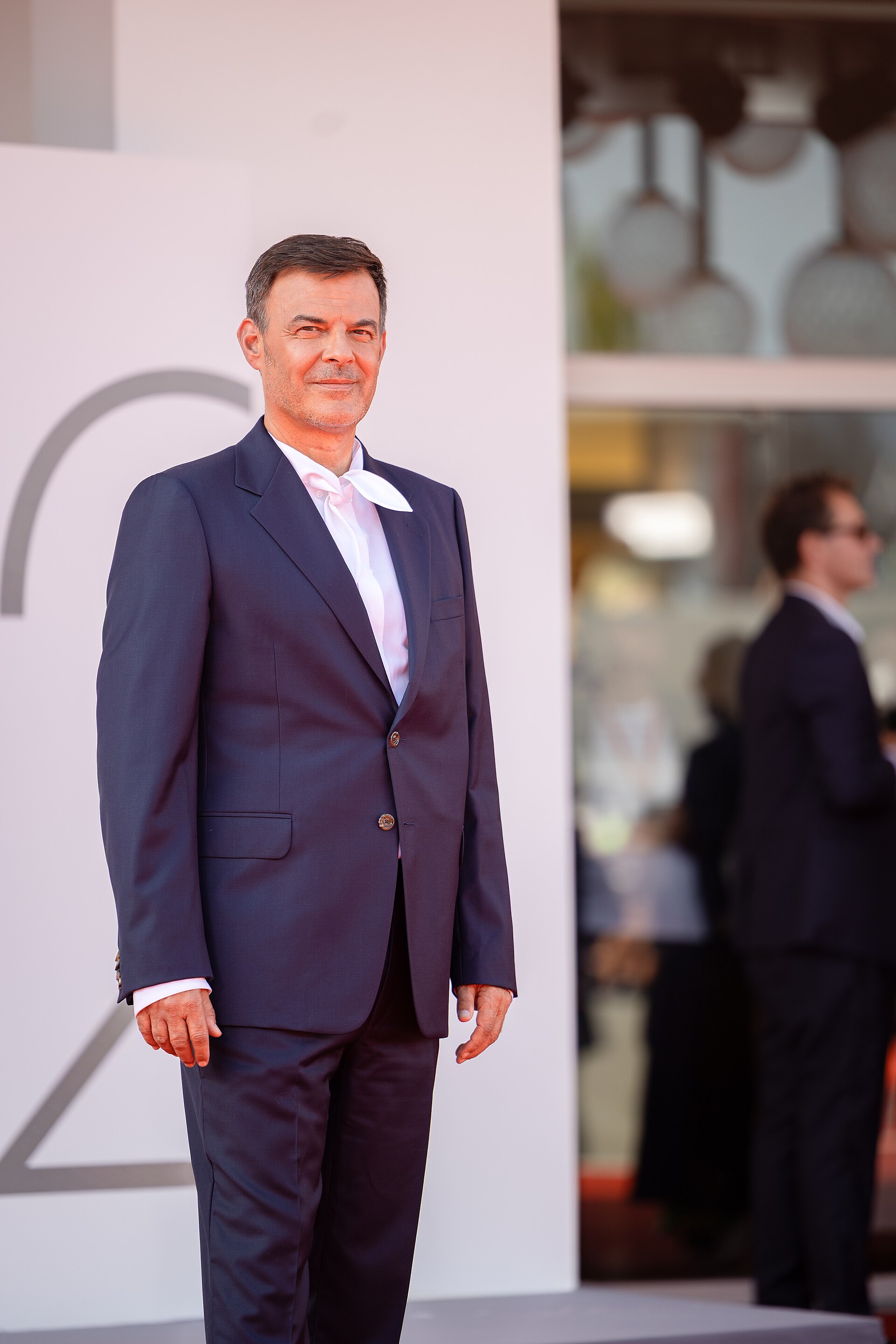François Ozon, director, at 82nd Venice International Film Festival in Venice, Italy for the film L'etranger.