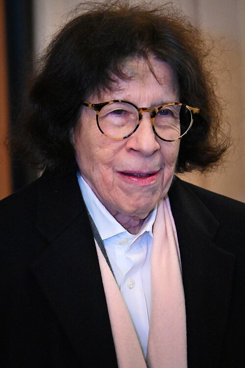 Fran Lebowitz at the opening night of "All Out" on Broadway, December 2025