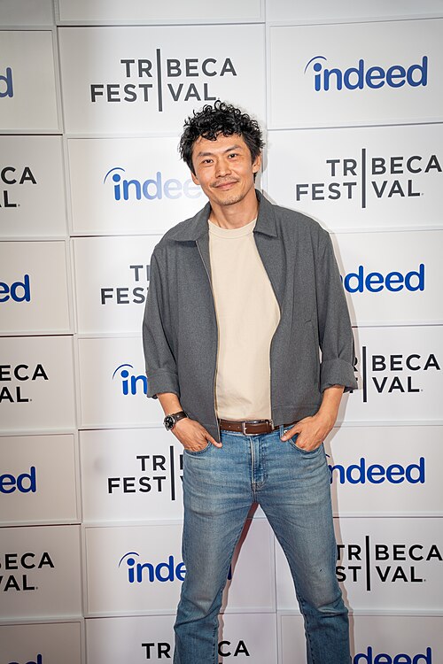 Frank Sun, director, at the 2025 Tribeca Film Festival in New York for the film We Are Kings.