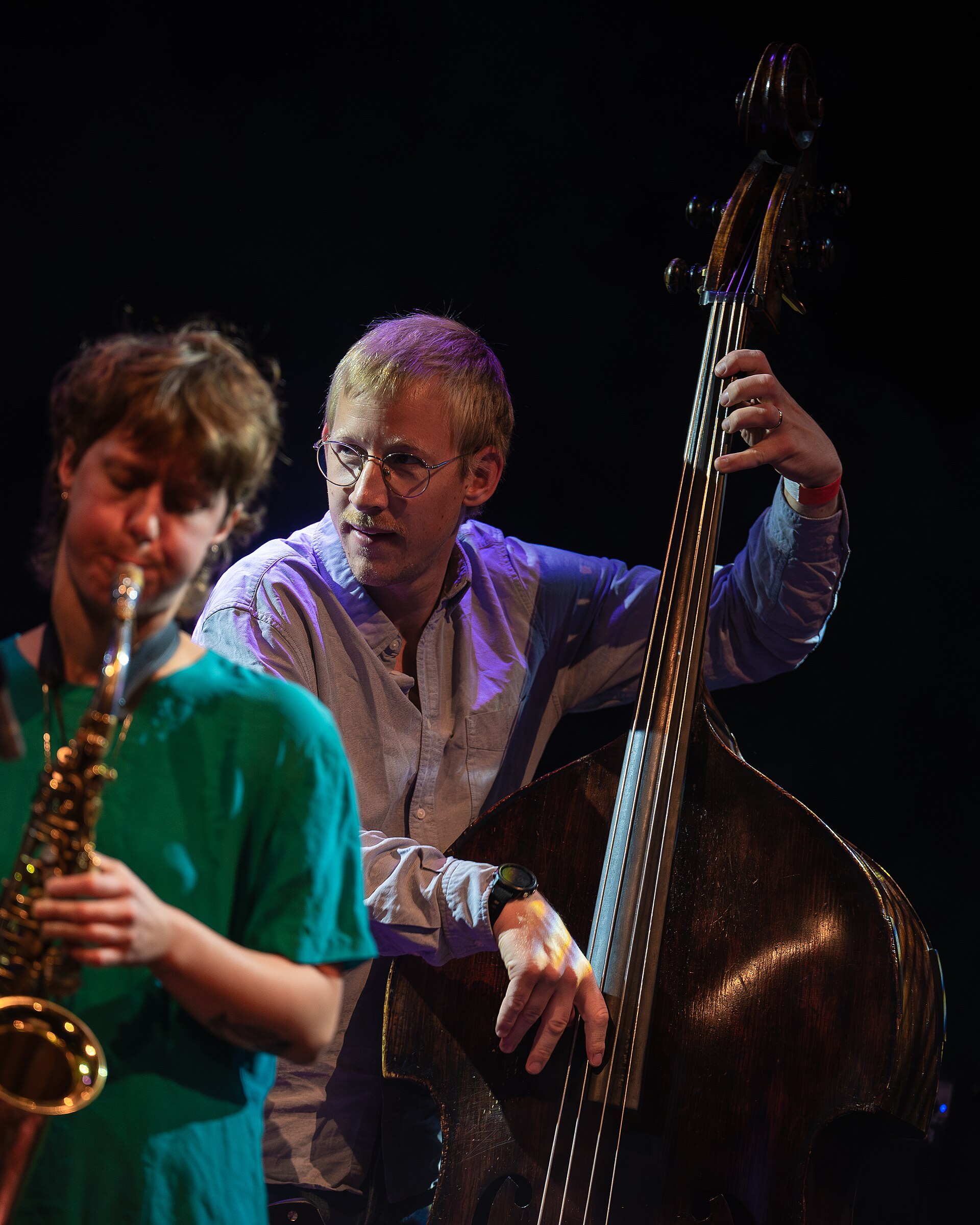 Fredrik Luhr with Liv Andrea Hauge Ensemble at Kristiansand Jazzfestival 2025