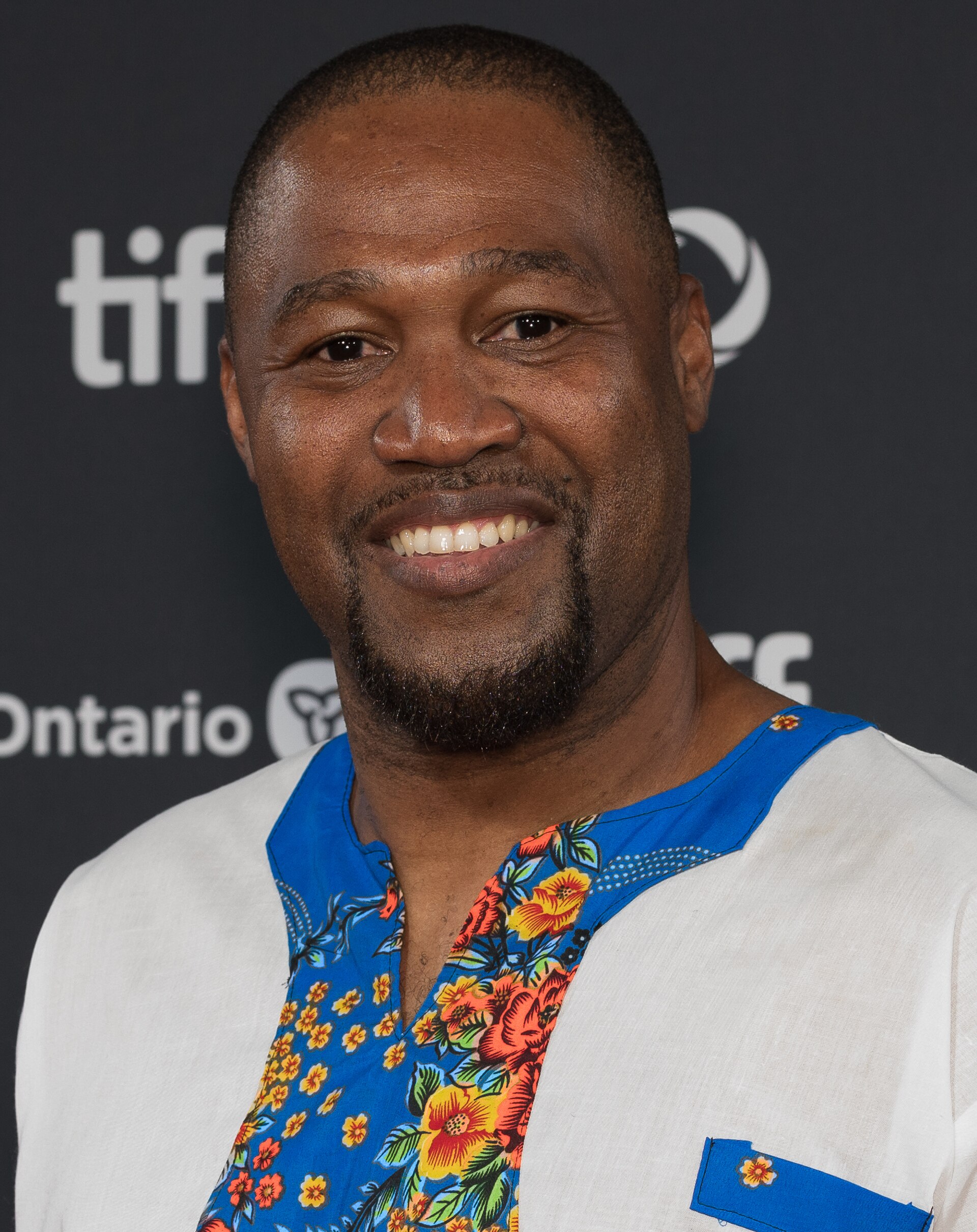 Fumani Shilubana, actor in 'Don't Let's Go to the Dogs Tonight', at the 2024 Toronto International Film Festival
