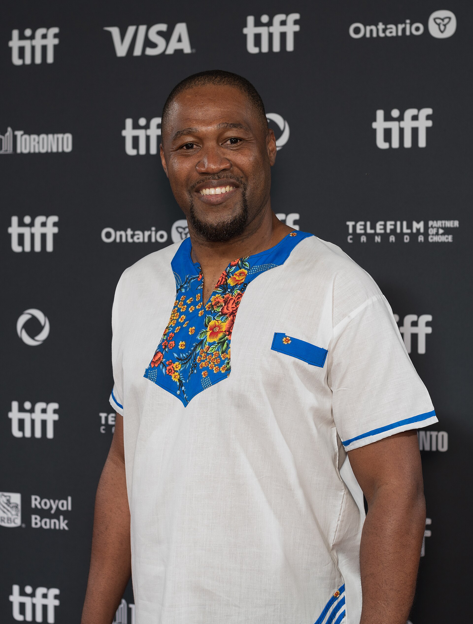 Fumani Shilubana, actor in 'Don't Let's Go to the Dogs Tonight', at the 2024 Toronto International Film Festival