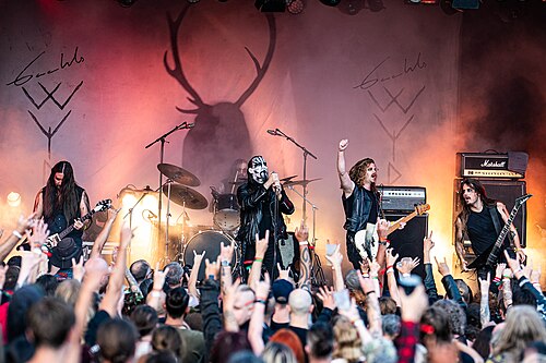 Gaahls WYRD at the Midgardsblot festival in Norway, August 2025