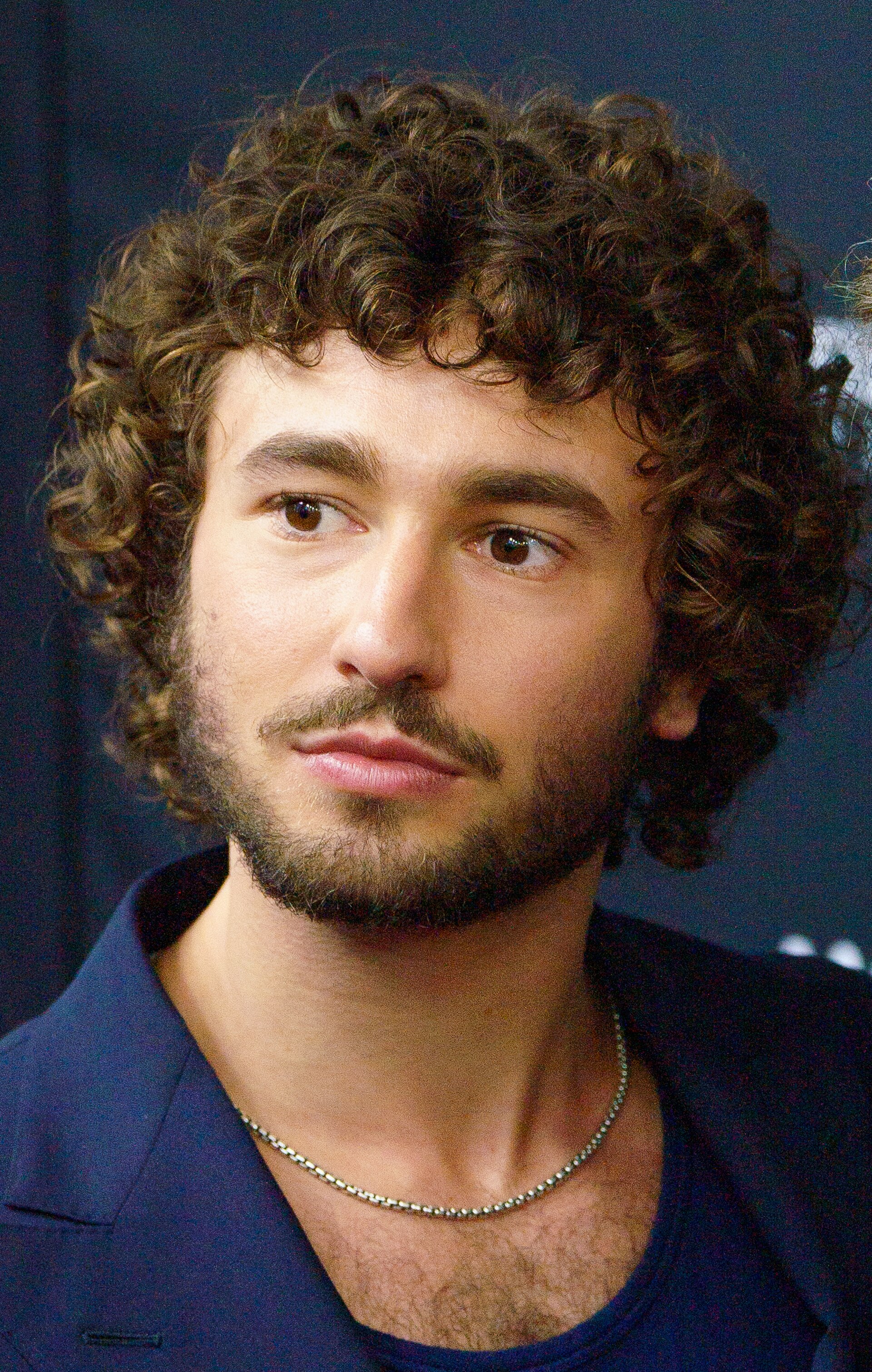 Gabriel LaBelle and Willem Dafoe at the 2024 Toronto International Film Festival (TIFF) for the movie SATURDAY NIGHT.