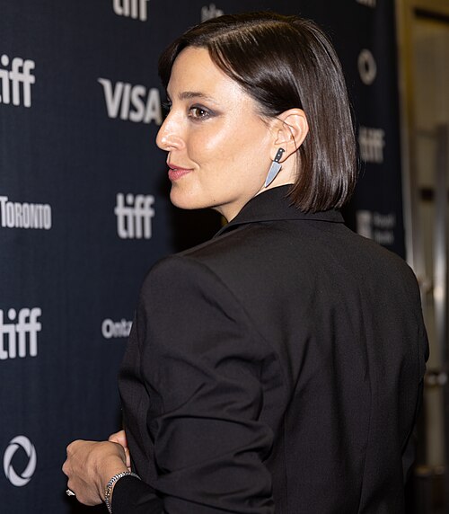 Gabrielle Nadig, producer, at the 2025 Toronto International Film Festival (TIFF) for the movie Hedda.