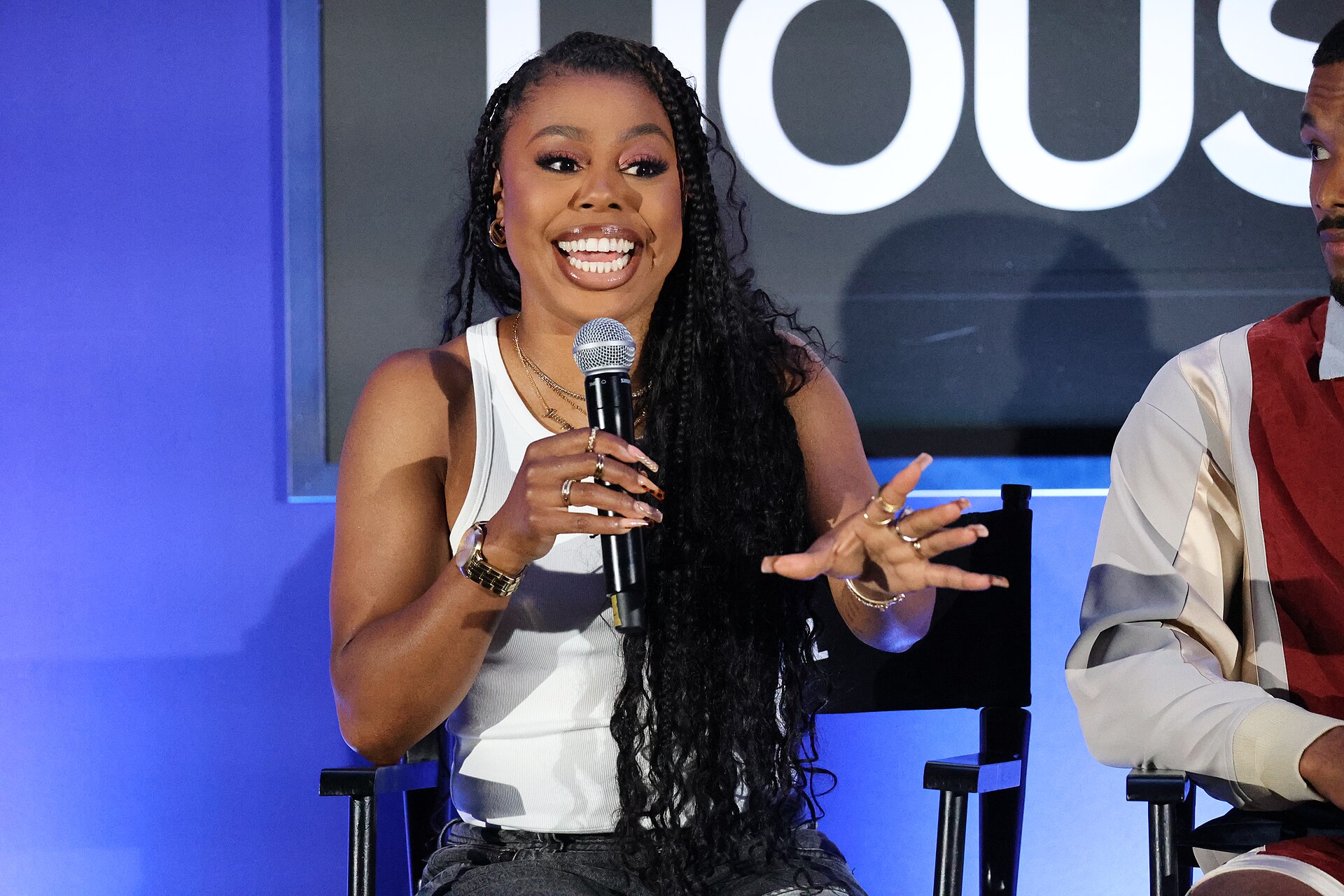 Gail Bean speaks at Essence Fest 2025