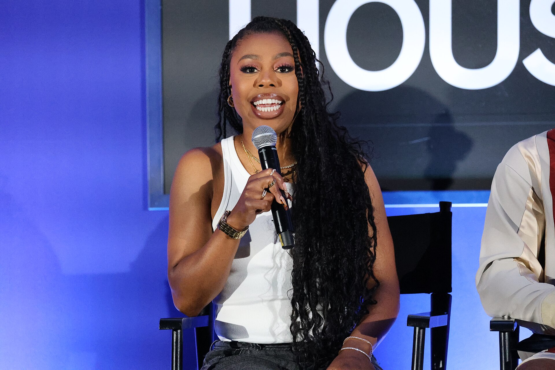 Gail Bean speaks at Essence Fest 2025