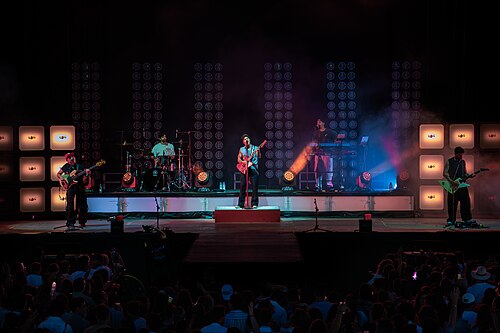 Álvaro de Luna on stage of Galaxy Sound 2025 in Malaga